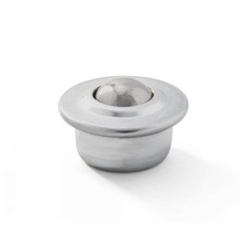 Produktbild von Kugelrollenlager Mit Gewindebolzen 12 Mm – Tragkraft 150 Kg, Aus Stahl, Für Industriemaschinen & Fördertechnik